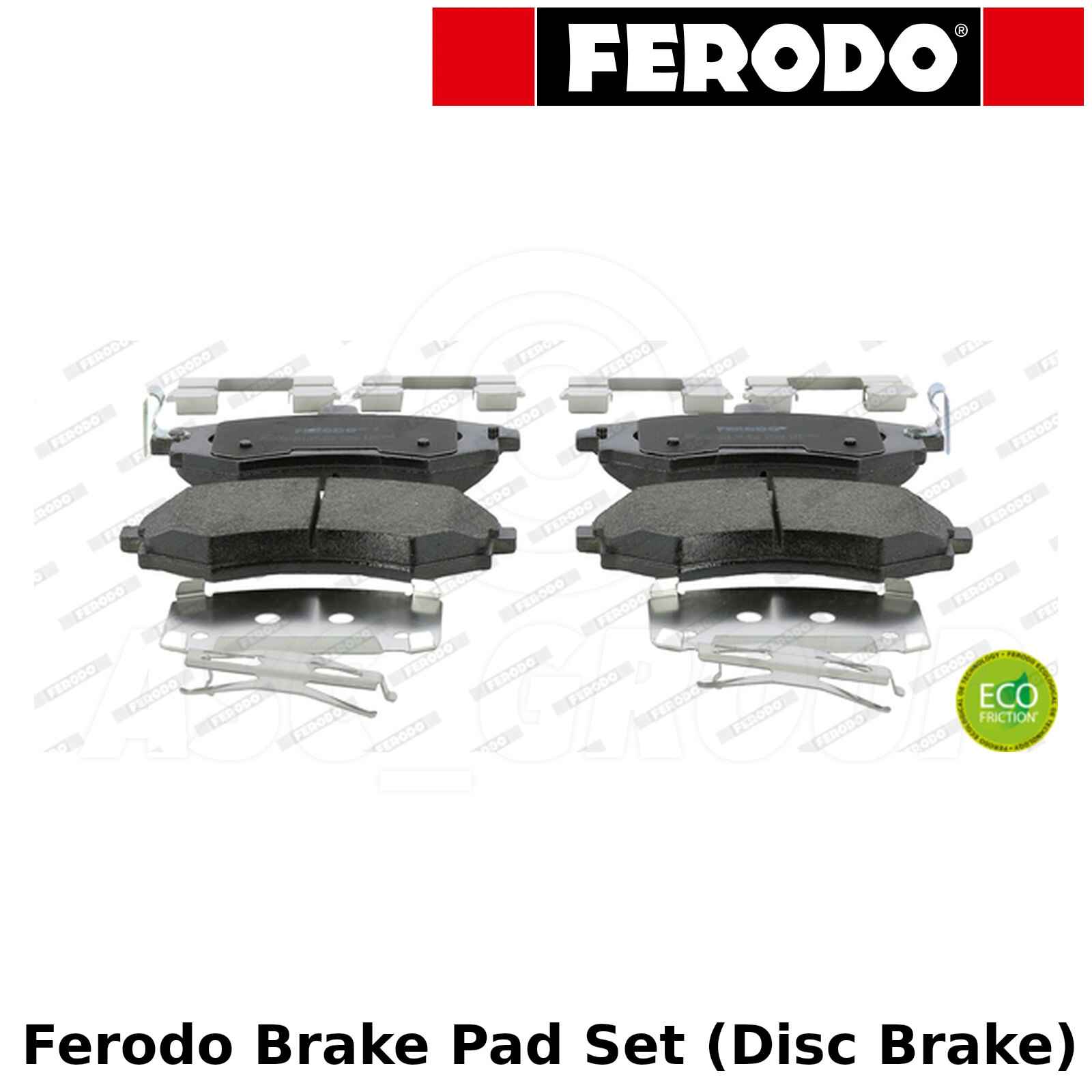 FEBI 16679 Brake Pad Set disc brake Front Axle