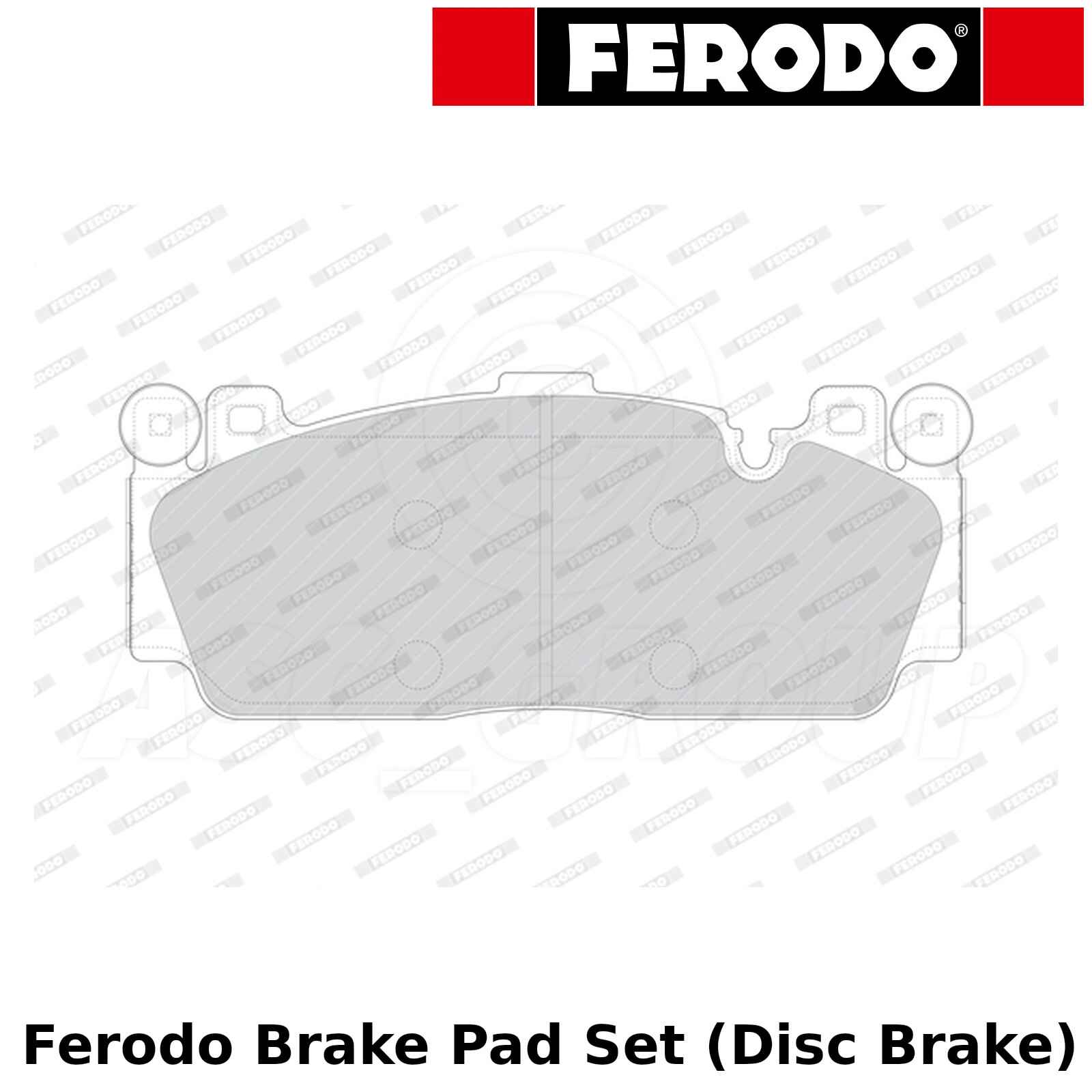 Ferodo Brake Pad Set (Disc brake) - Front - FDB4712 - EO Quality | eBay