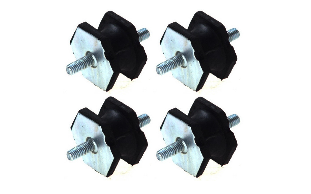 Universal Exhaust Silencer Rubber Mount Mounting RNT4 x2 Bobbin M8 Metric