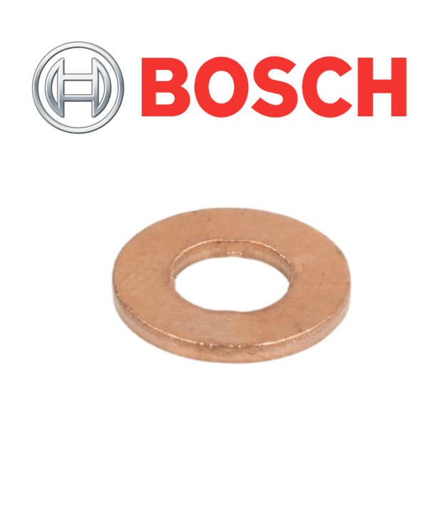 Bosch Fuel Injector Copper Washer 15x7.5x1.5 fits BMW 1, 2, 3, 4, 5
