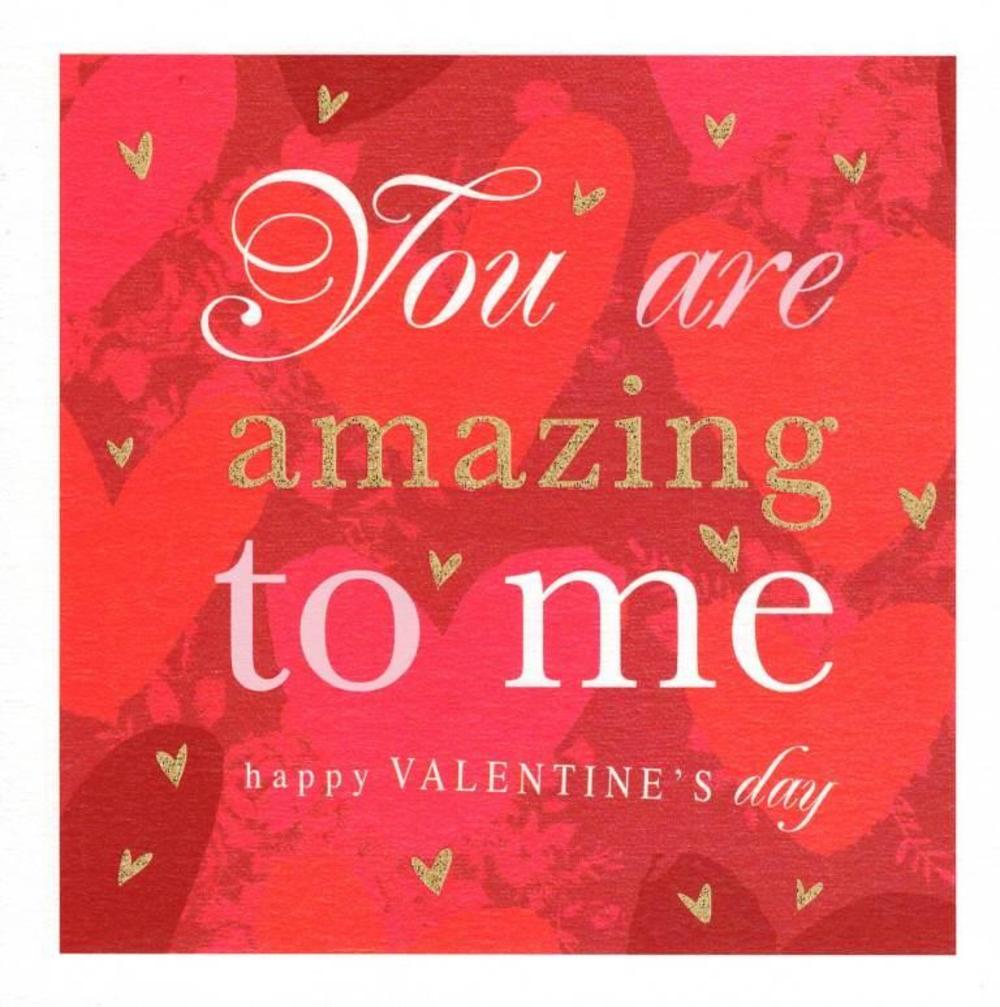 You Are Amazing Valentine Printable