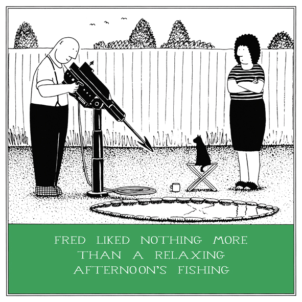 Relaxing Fishing Funny Fred Birthday Card | Cards | Love Kates