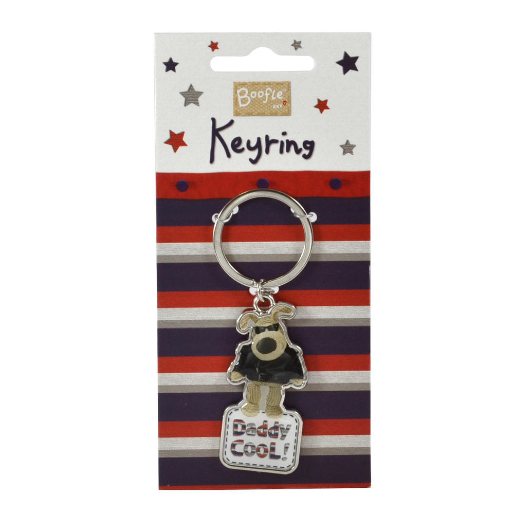 Boofle Daddy Cool Keyring Gifts Love Kates