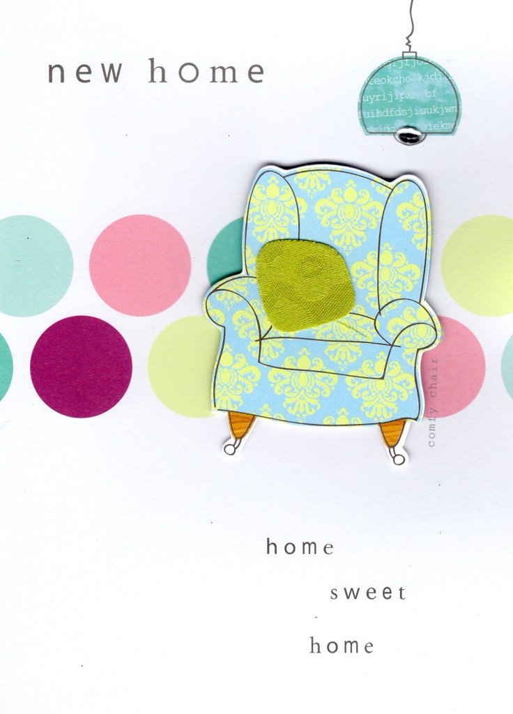 New Home Embellished Greeting Card Cards Love Kates