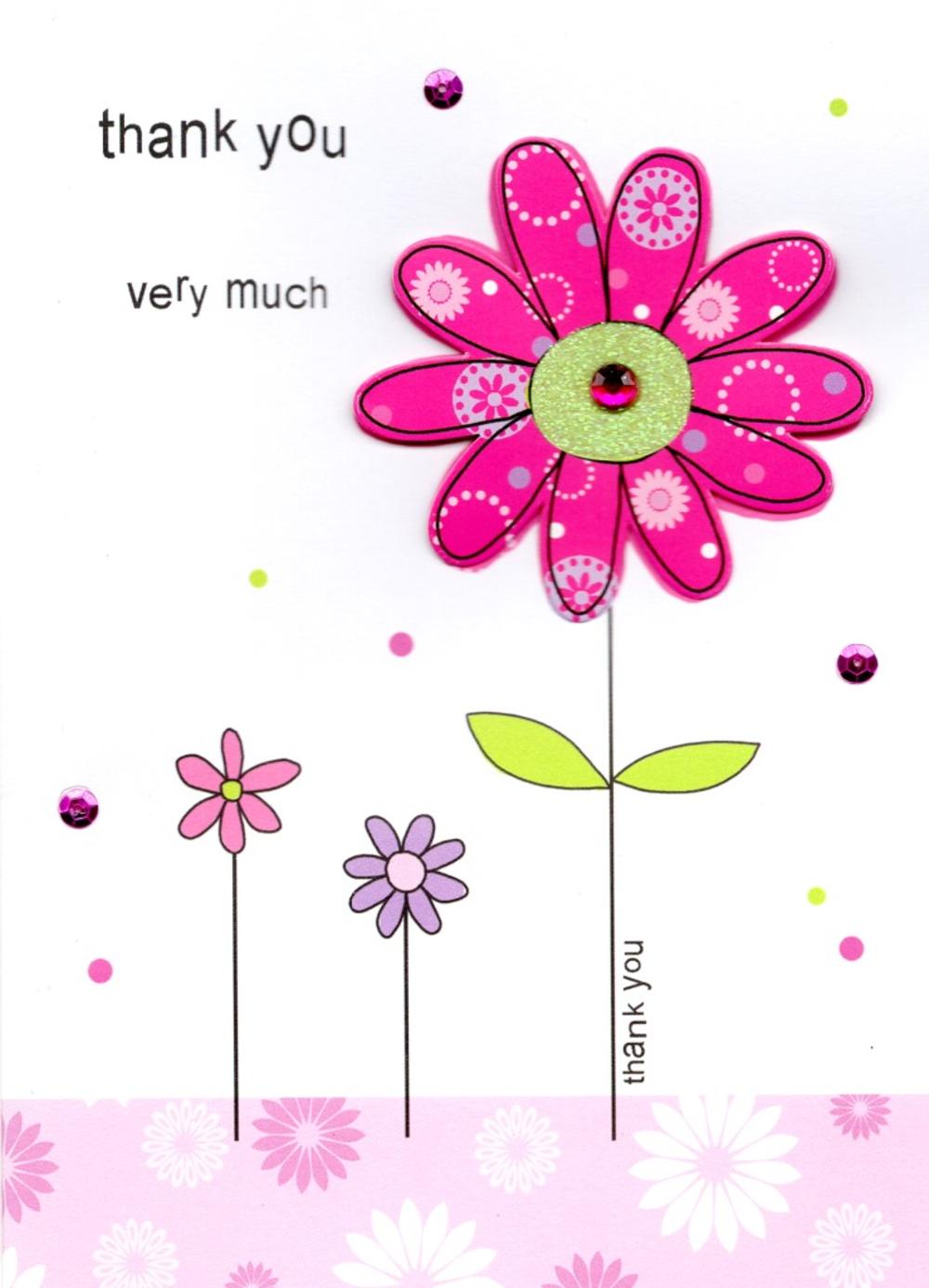 Thank You Very Much Greeting Card | Cards | Love Kates