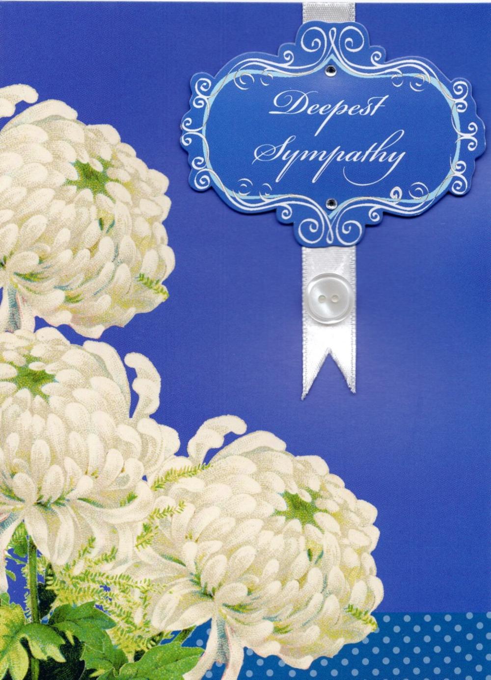 Deepest Sympathy Greeting Card Cards Love Kates