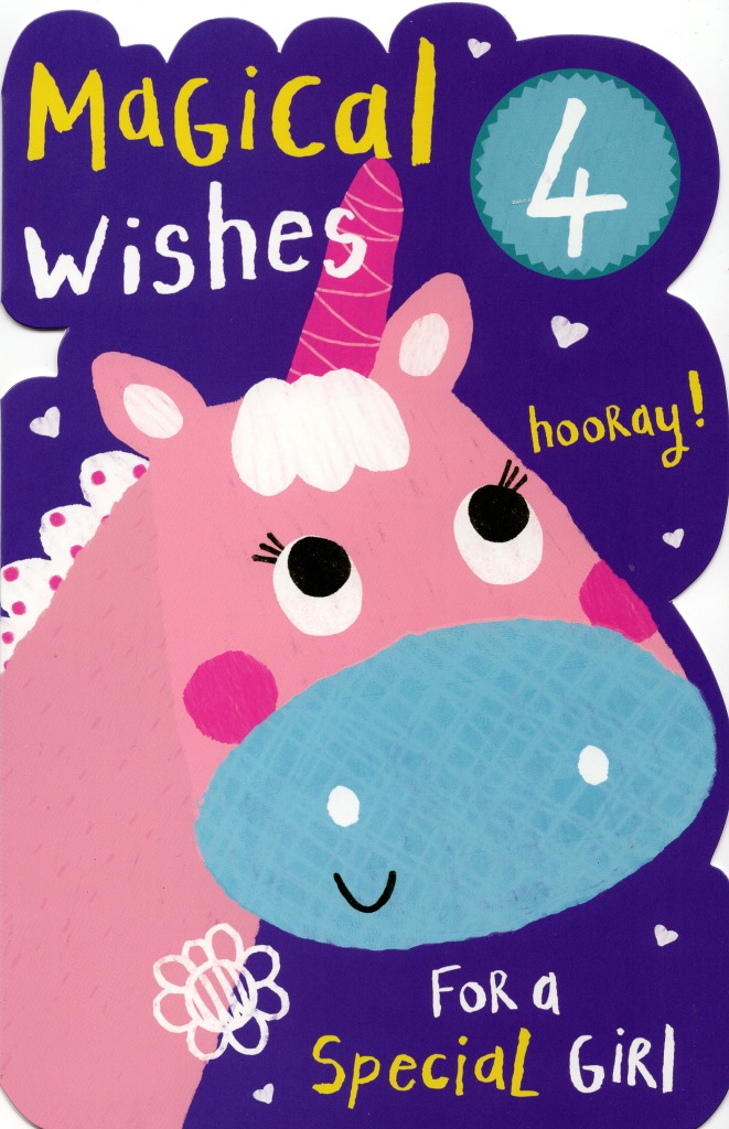 Girls Happy 4th Birthday Greeting Card With Badge Cards Love Kates Girls Happy 4th Birthday Greeting Card With Badge Cards Love Kates