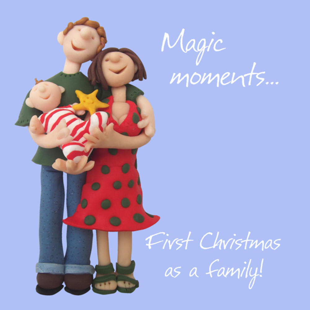 First Family Christmas Greeting Card Cards Love Kates