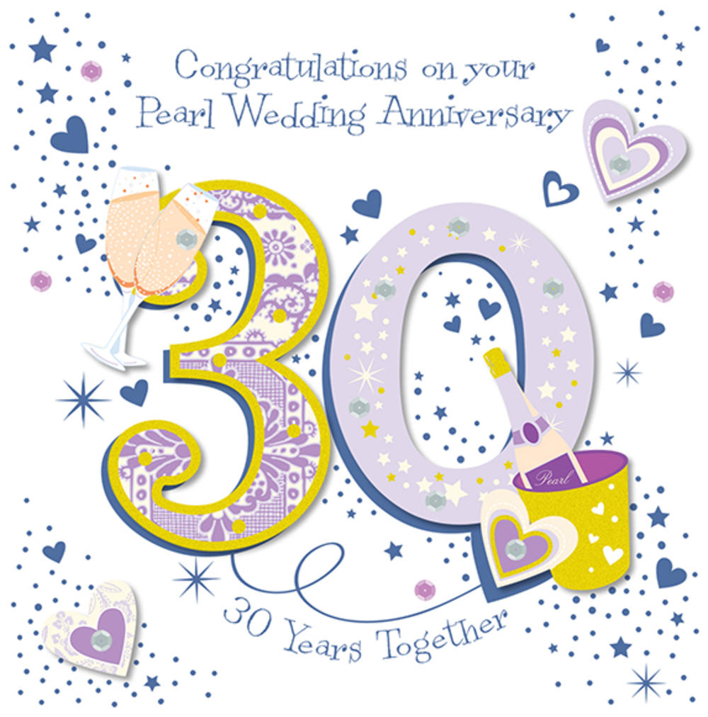 handmade-pearl-30th-wedding-anniversary-greeting-card-cards-love-kates