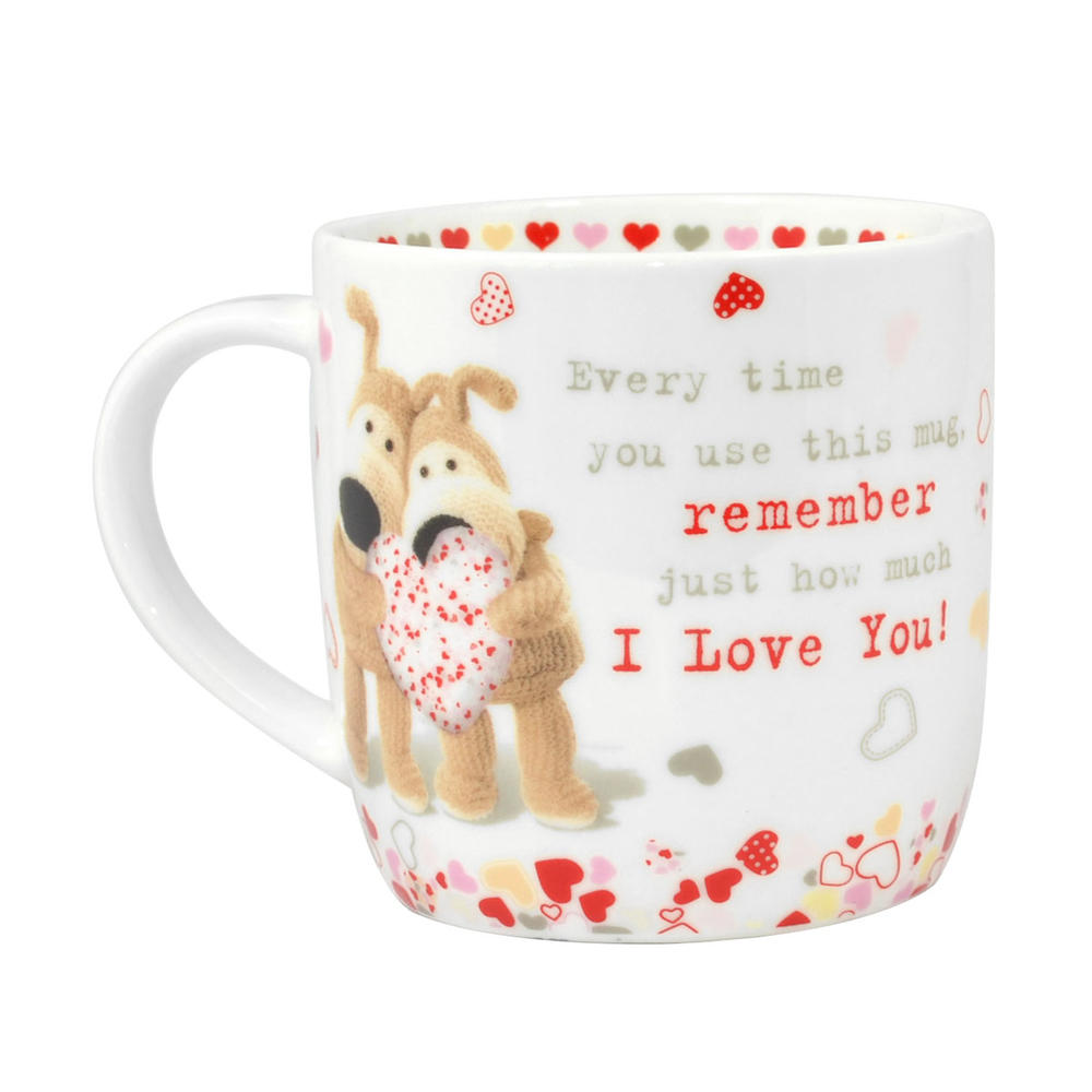 Boofle I Love You China Mug In Gift Box 