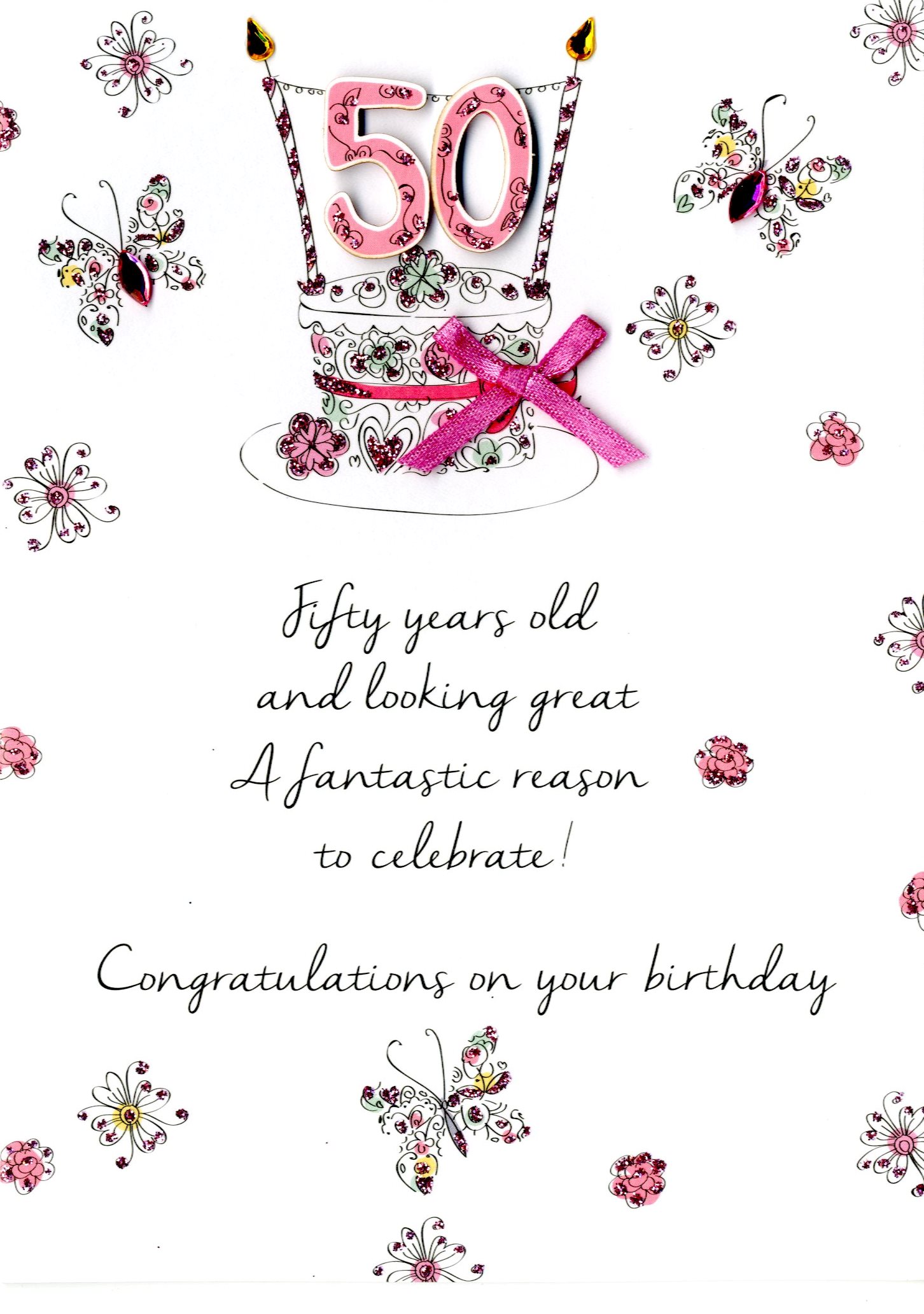 Female 50th Birthday Greeting Card | Cards | Love Kates