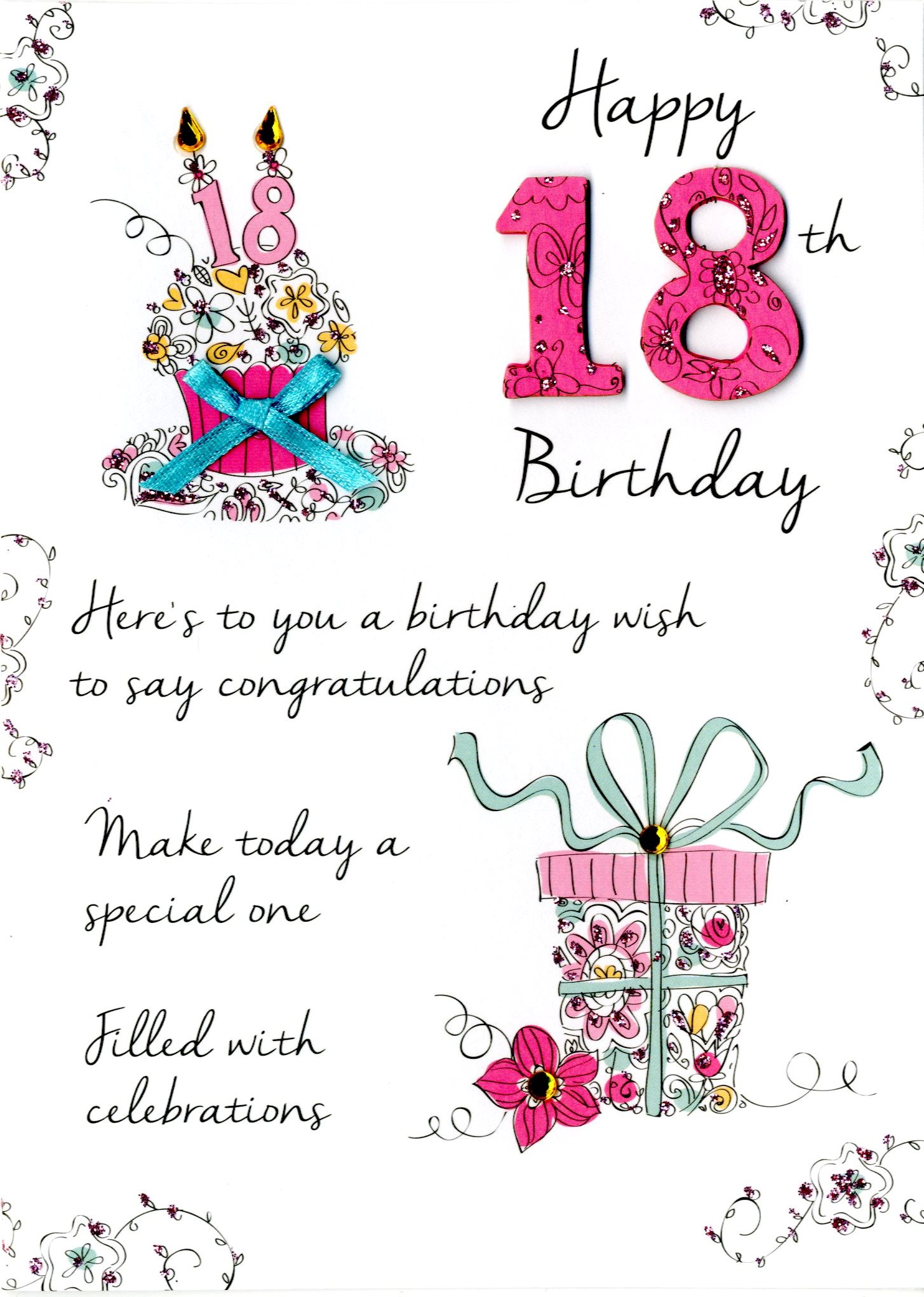 female-18th-birthday-greeting-card-second-nature-just-to-say-cards-ebay