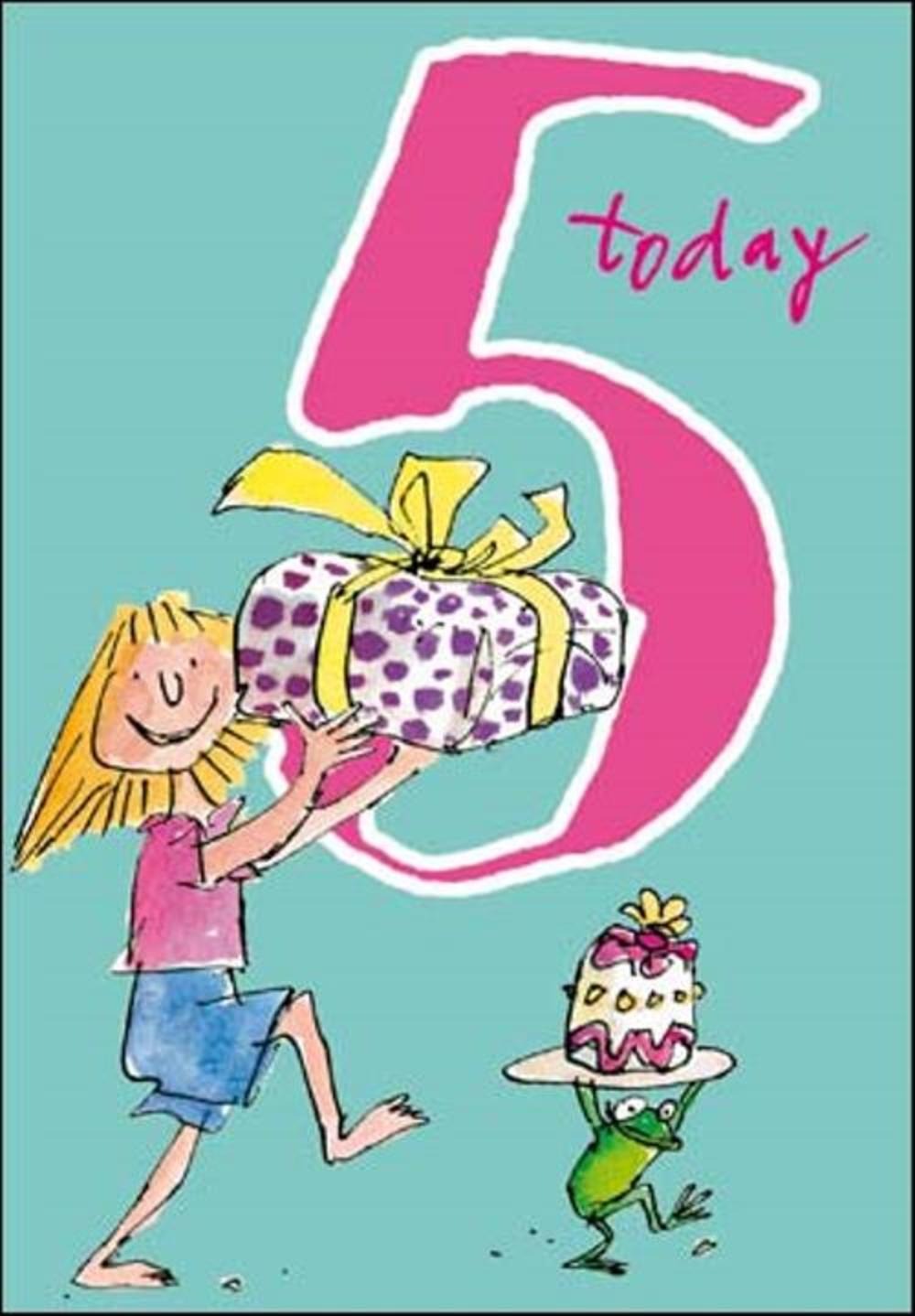 Quentin Blake Girls Th Birthday Greeting Card Cards Love Kates