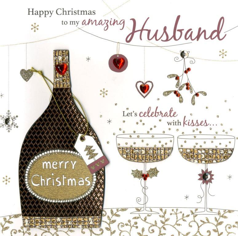 Amazing Husband Special Luxury Handmade Christmas Card Cards Love Kates