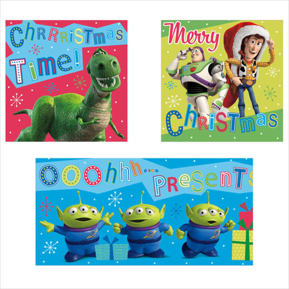 Box of 20 Toy Story Themed Assorted Christmas Cards Cards Love Kates