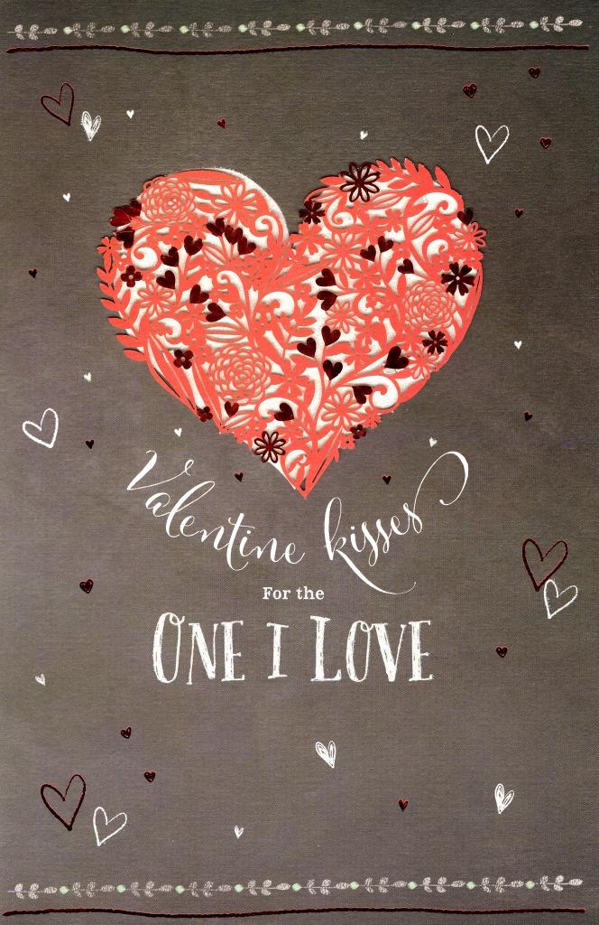 One I Love Embelished Valentine's Day Greeting Card | Cards