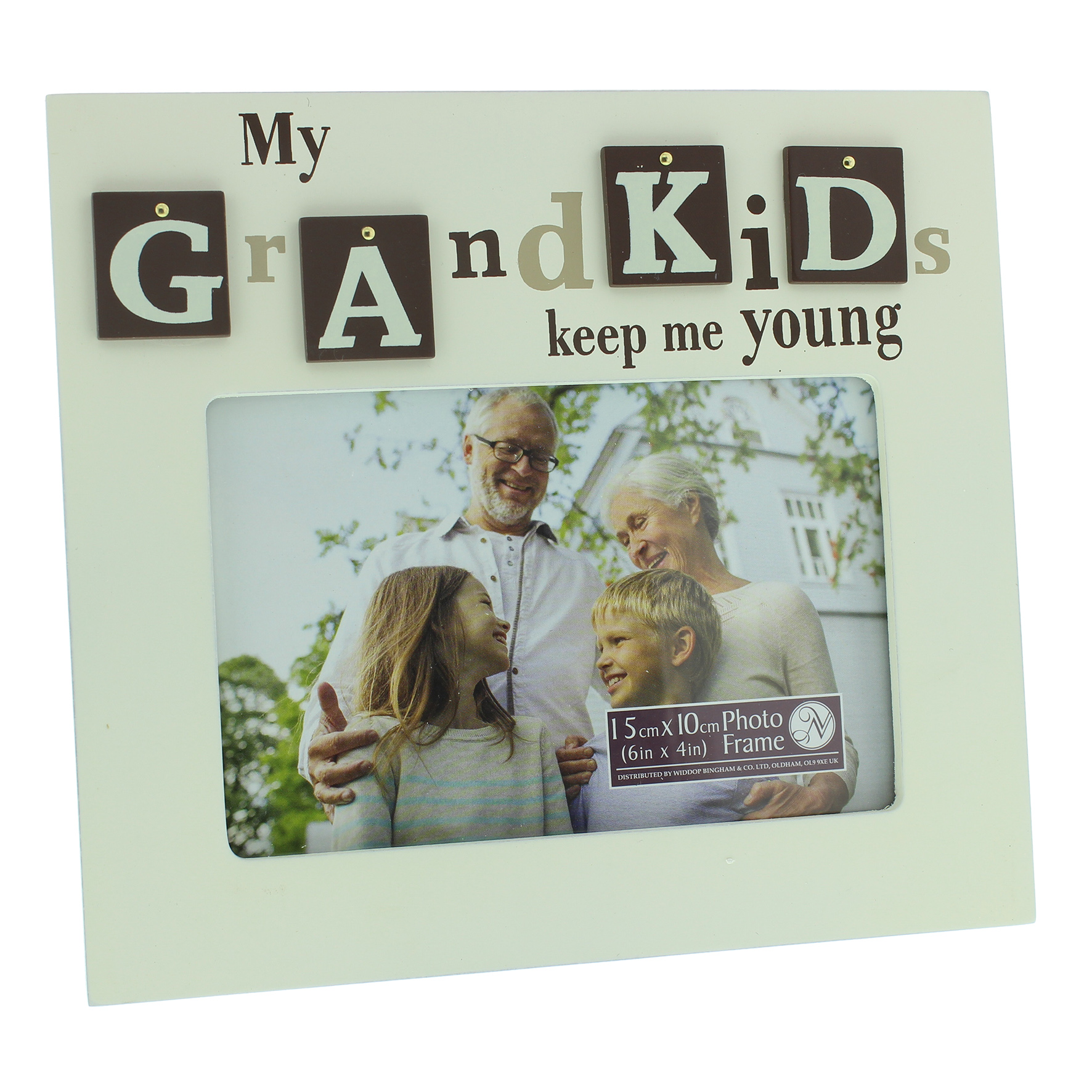 My Grandkids Lovely Wooden 6" X 4" Photo Frame Gifts Love Kates