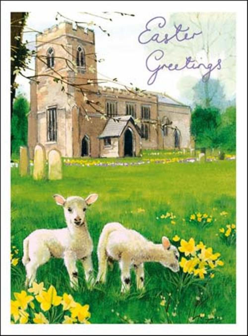 pack of 5 church easter greetings cards cards love kates
