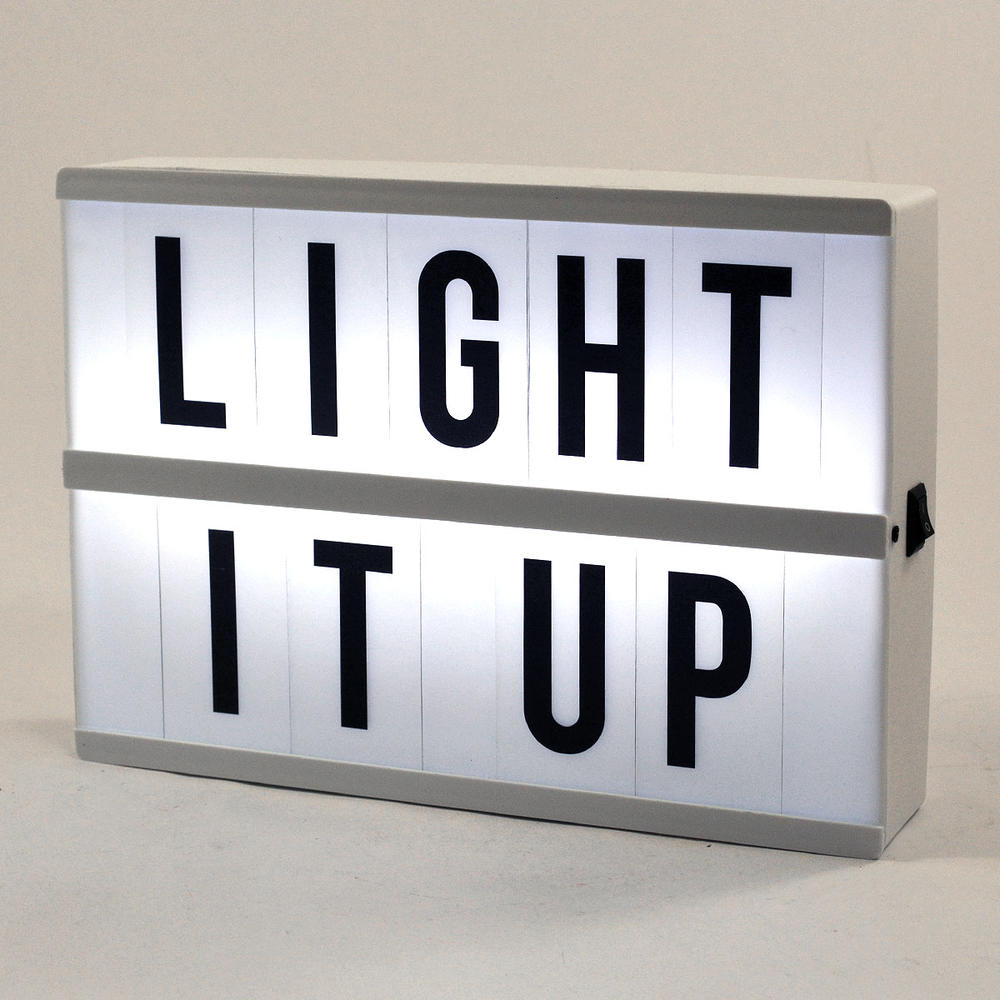 TRANSCTEGO Night lamp LIGHTBOX alphabet Letter light box