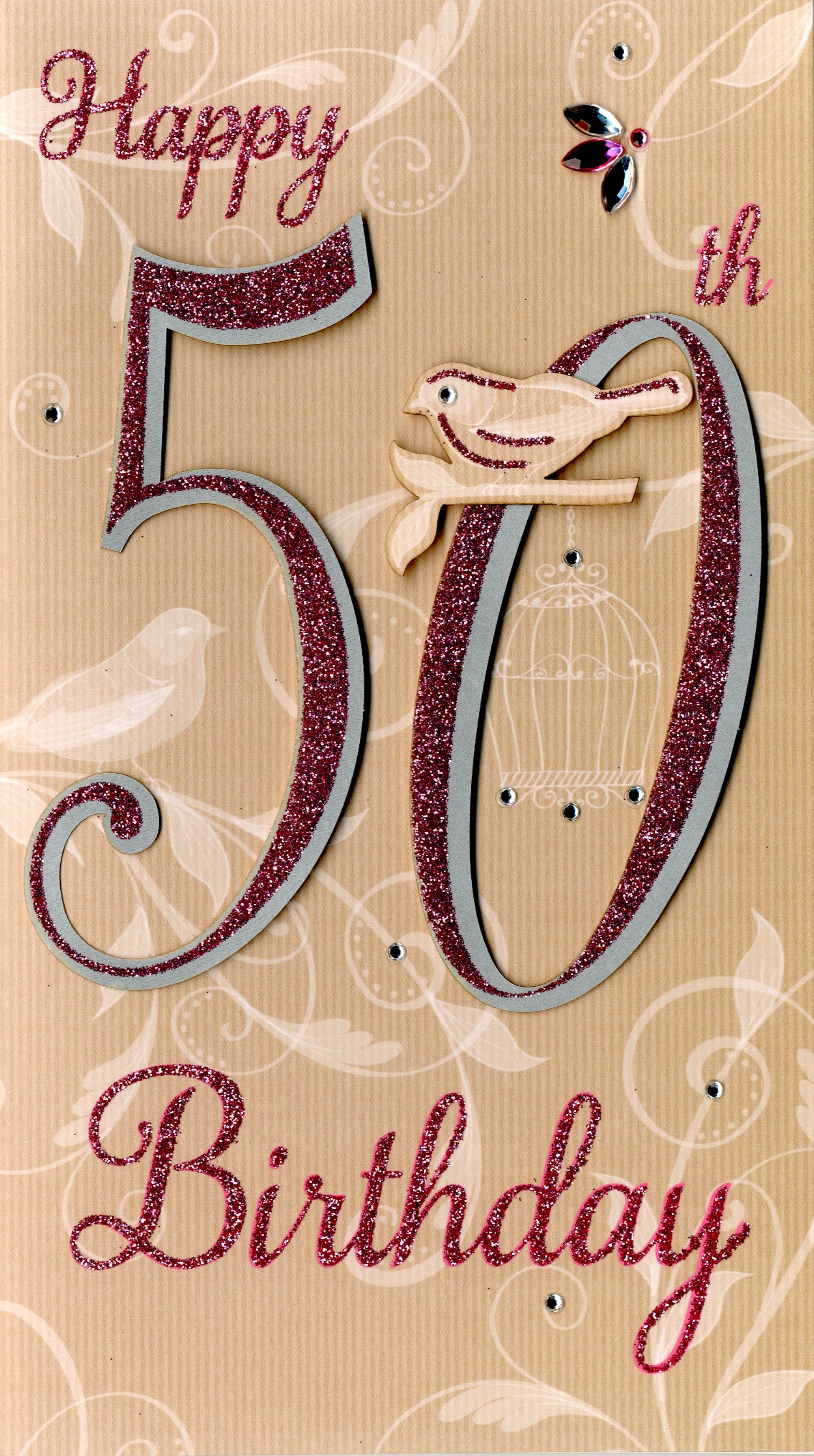 Printable 50th Birthday Cards - Printable Blank World