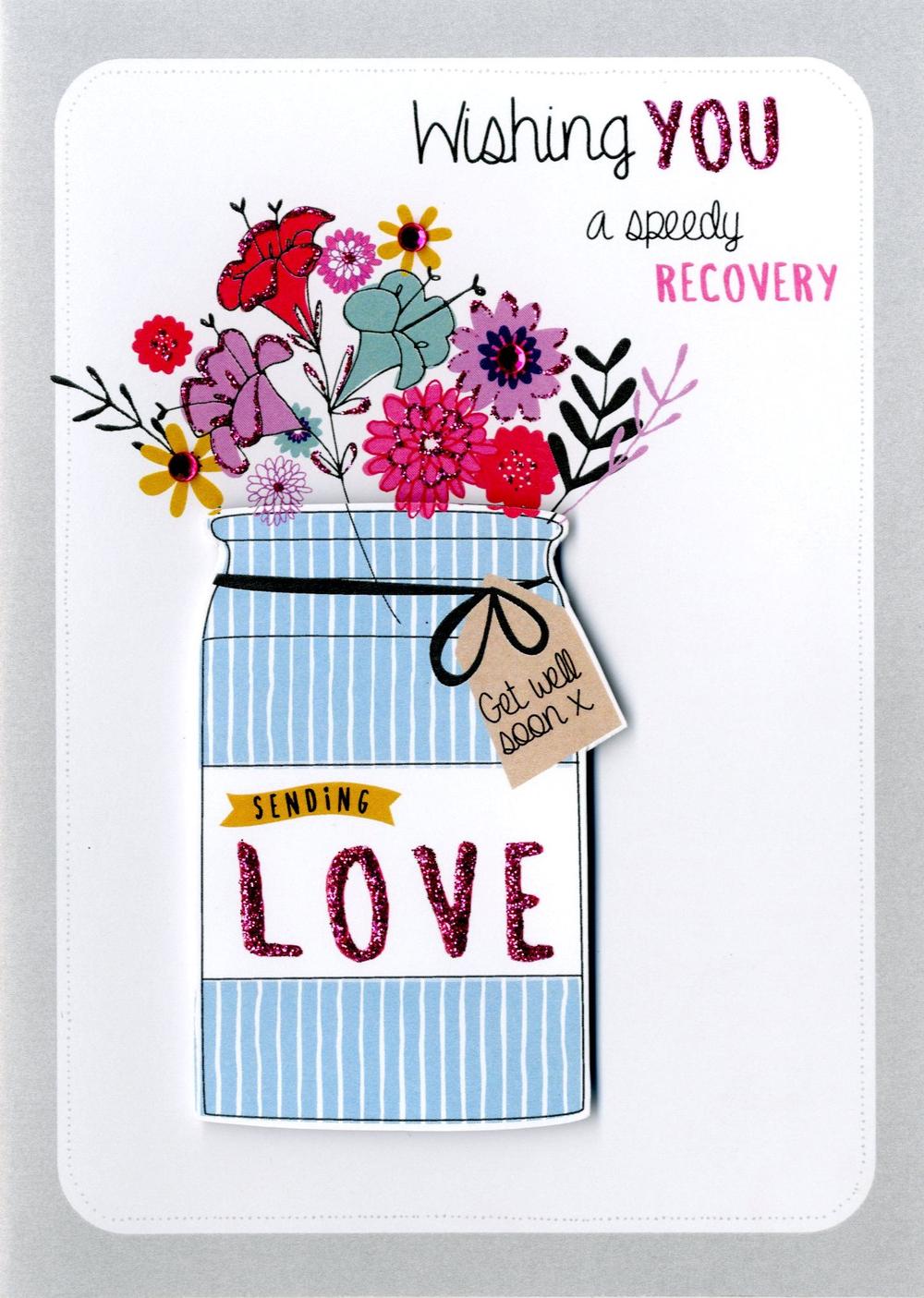 Speedy Recovery Get Well Greeting Card | Cards