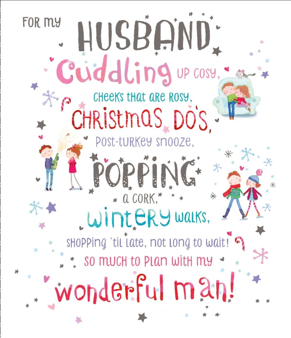 Printable Christmas Card For African American Husband Free