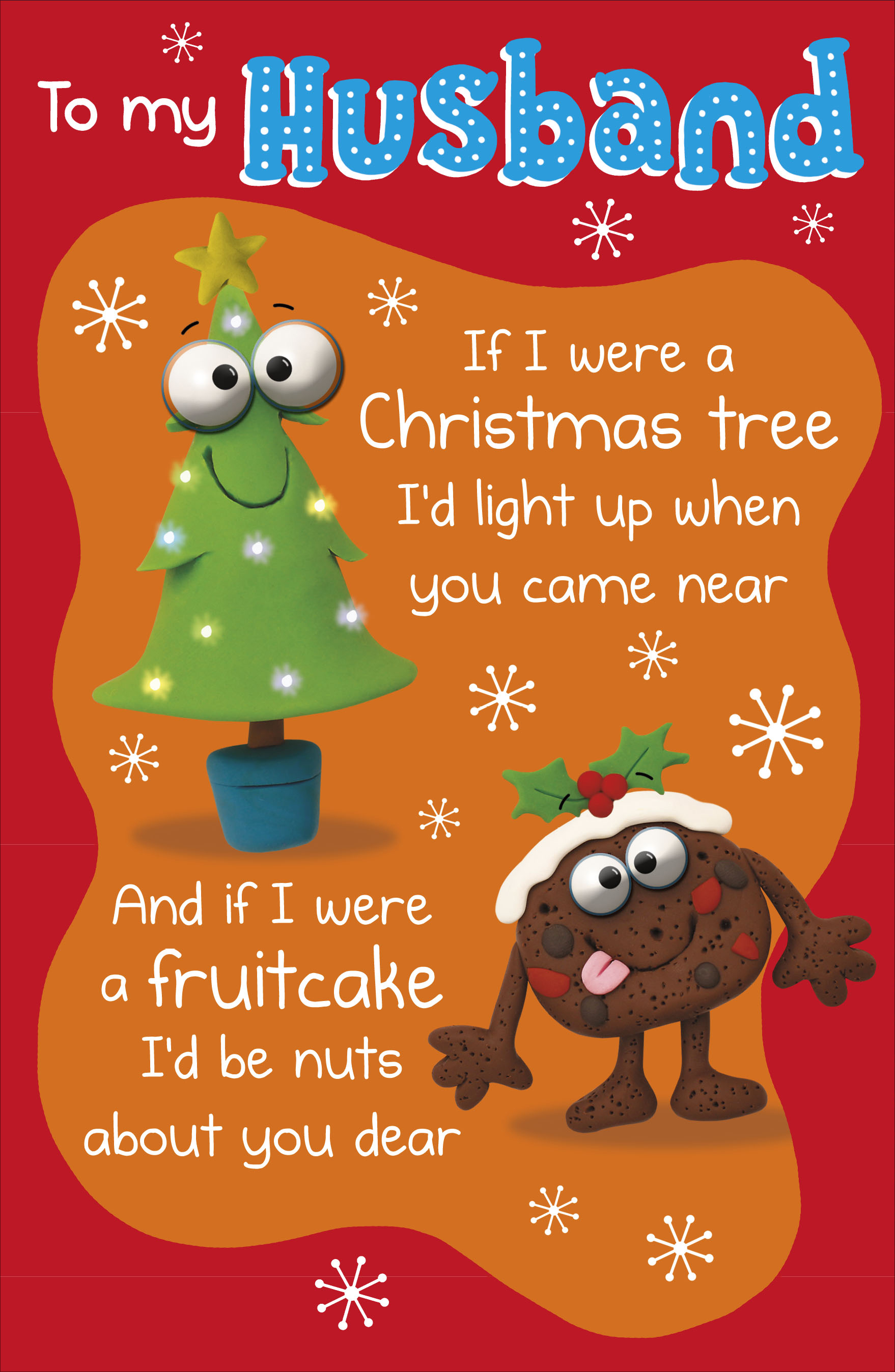 Printable Christmas Cards For Husband