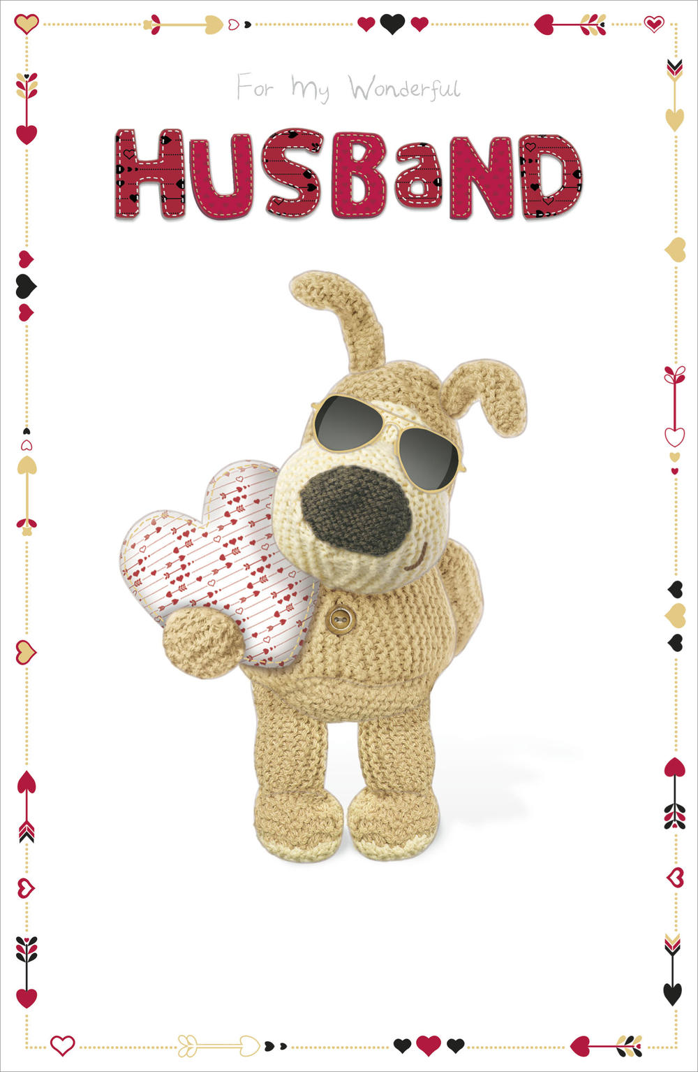 Boofle Wonderful Husband Valentine's Day Card | Cards