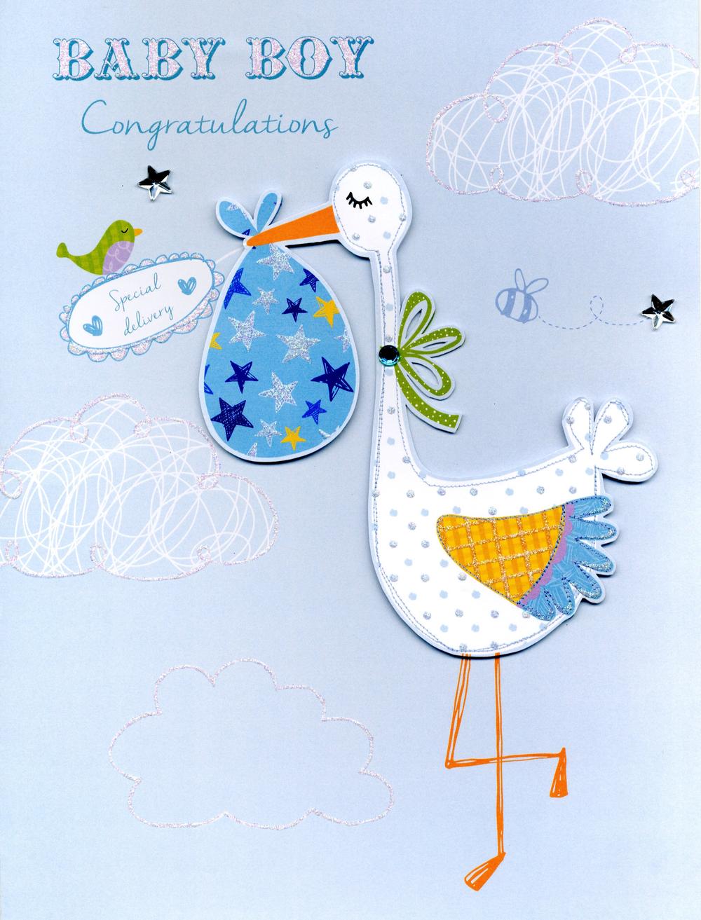 baby boy congratulations gigantic greeting card cards baby congratulation cards