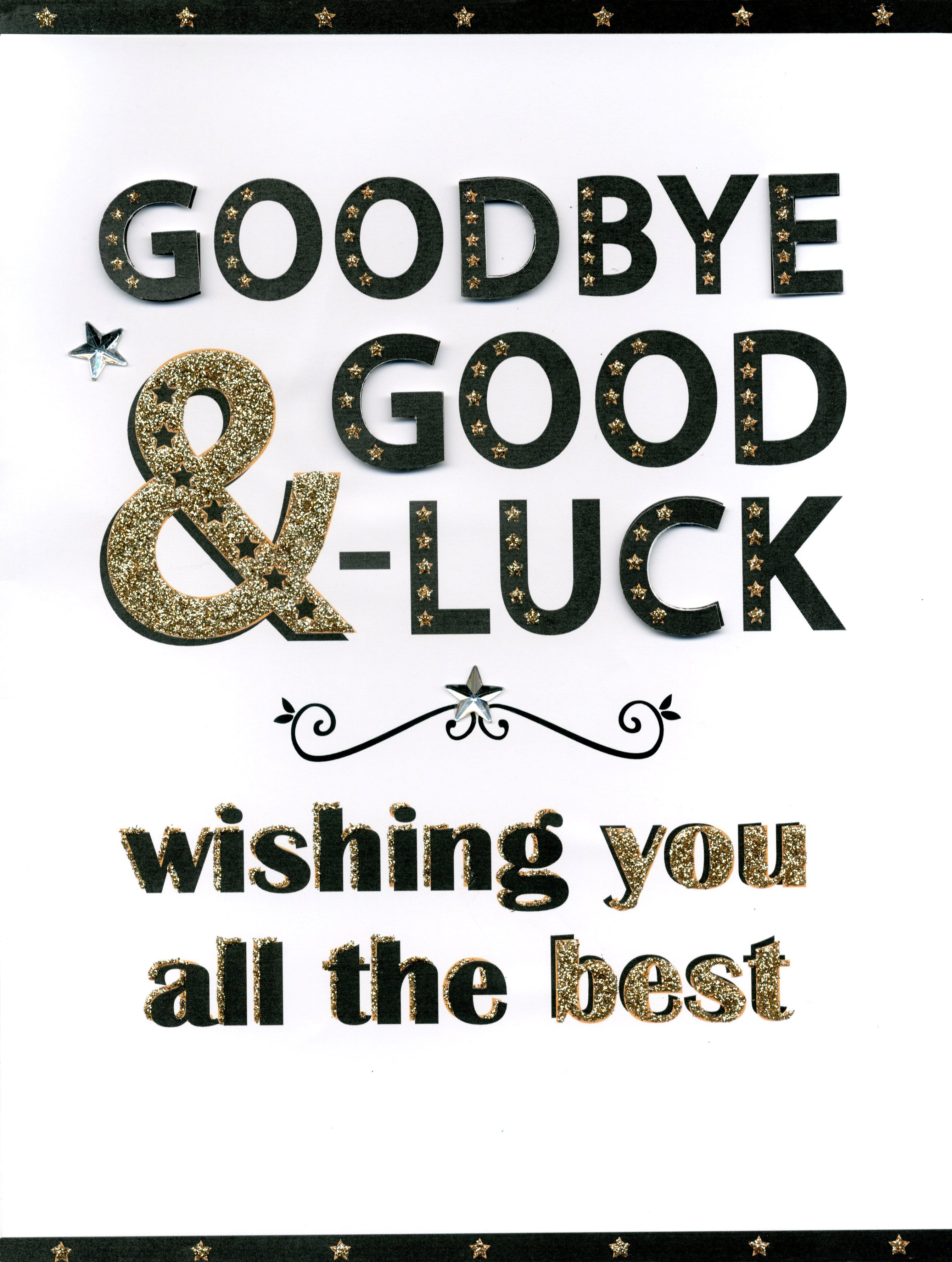 Goodbye and good luck - Goodbye and Good Luck (song) - JapaneseClass.jp