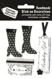 New York Themed DIY Greeting Card Toppers Stick-on Craft Decorations