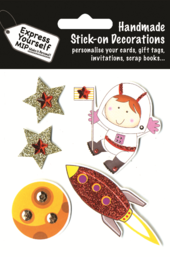 New York Themed DIY Greeting Card Toppers Stick-on Craft Decorations