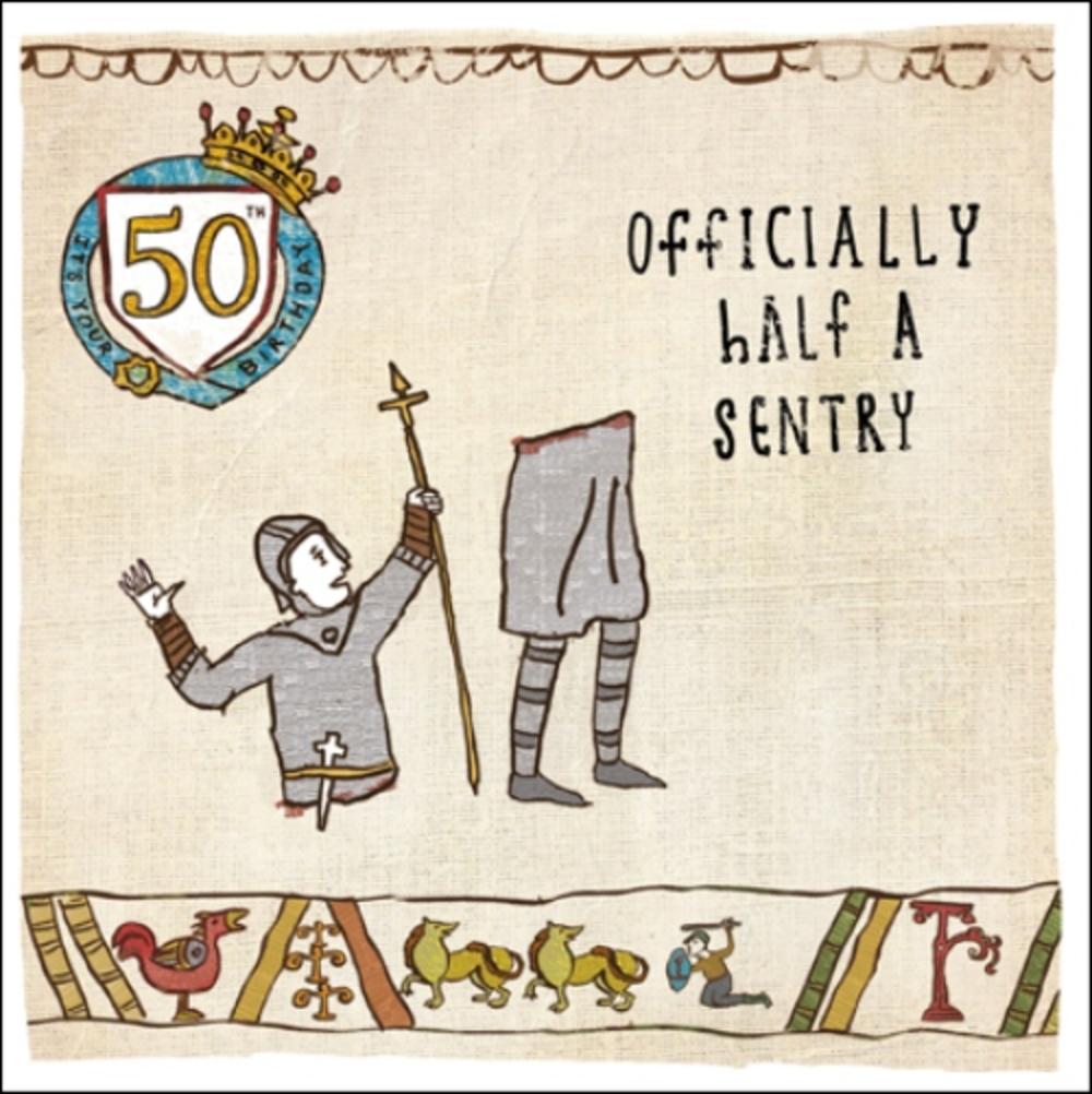 50th Birthday Hysterical Heritage Greeting Card Cards