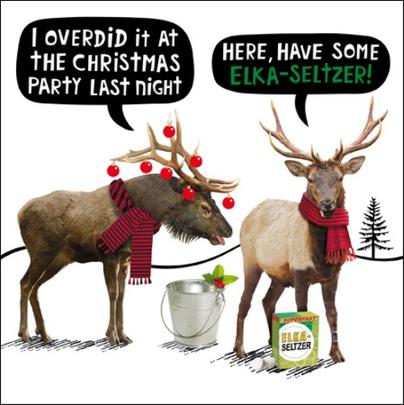Christmas Shopping Online Funny Crackerjack Christmas Card Animal Humour Cards
