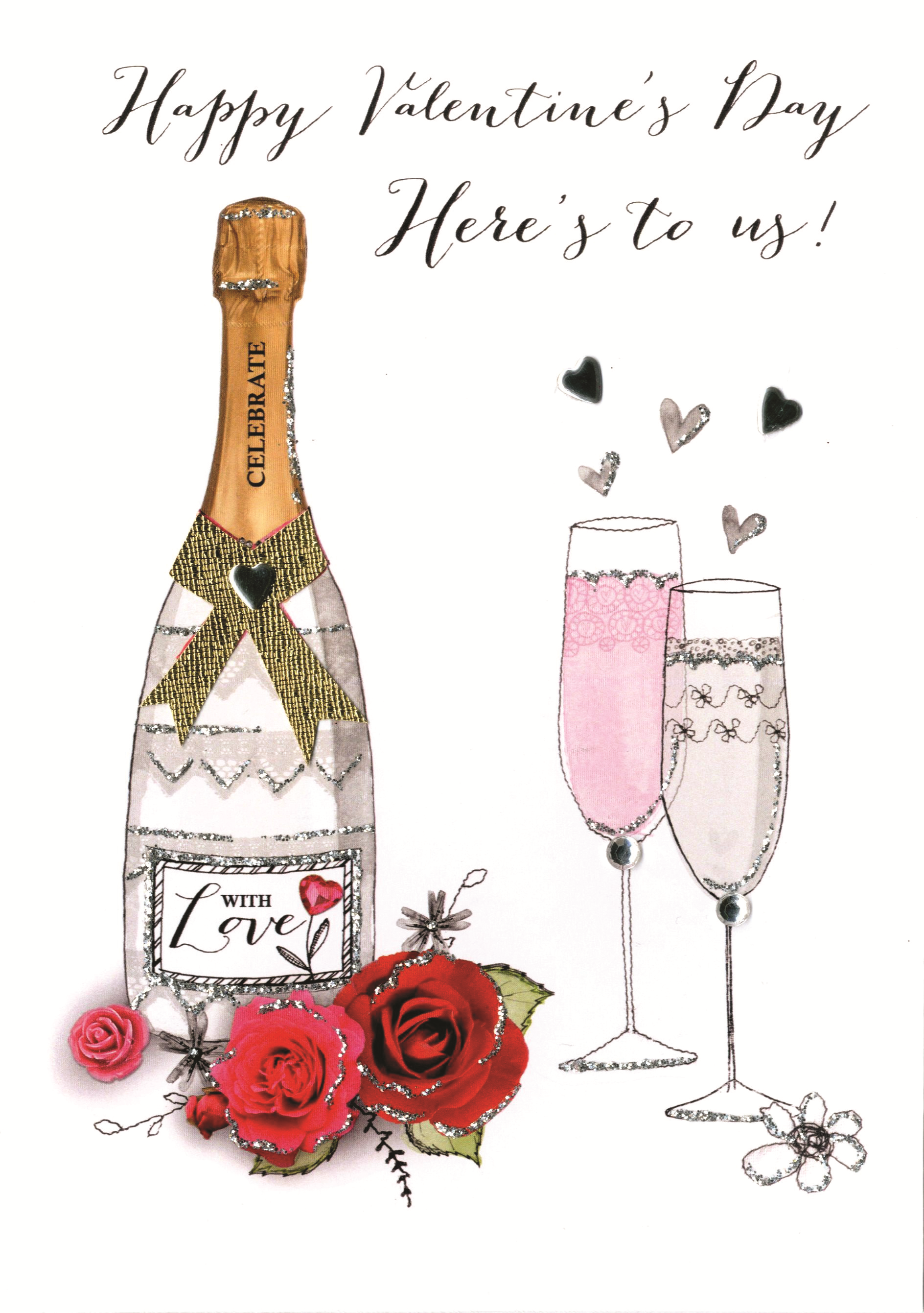 006 PERSONALISED CHAMPAGNE BOTTLE LABEL BIRTHDAY VALENTINE CHRISTMAS WEDDING