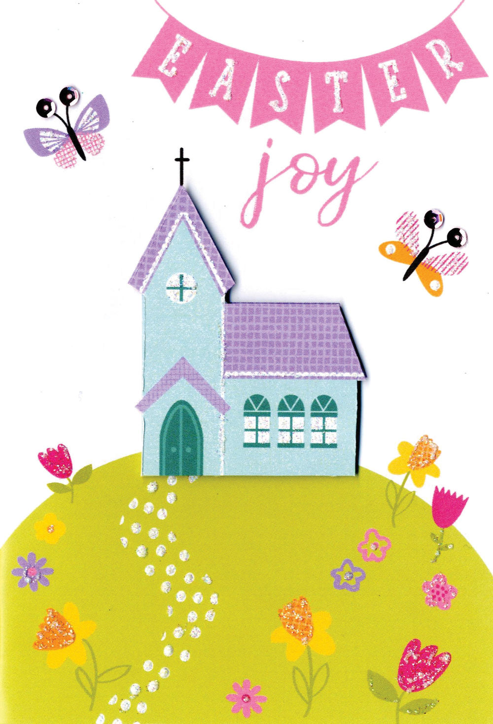 Easter Joy Easter Greeting Card Cute Hello You Embellished Card | Cards Easter Joy Easter Greeting Card Cute Hello You Embellished Card | Cards