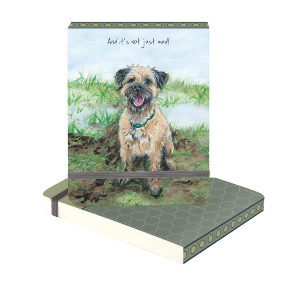 Brand New Dog Keyring Border Terrier Gift Present Animal Lover