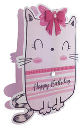 Football Happy Birthday 3D Paper Dazzle Birthday Greeting Card Glitter Finished