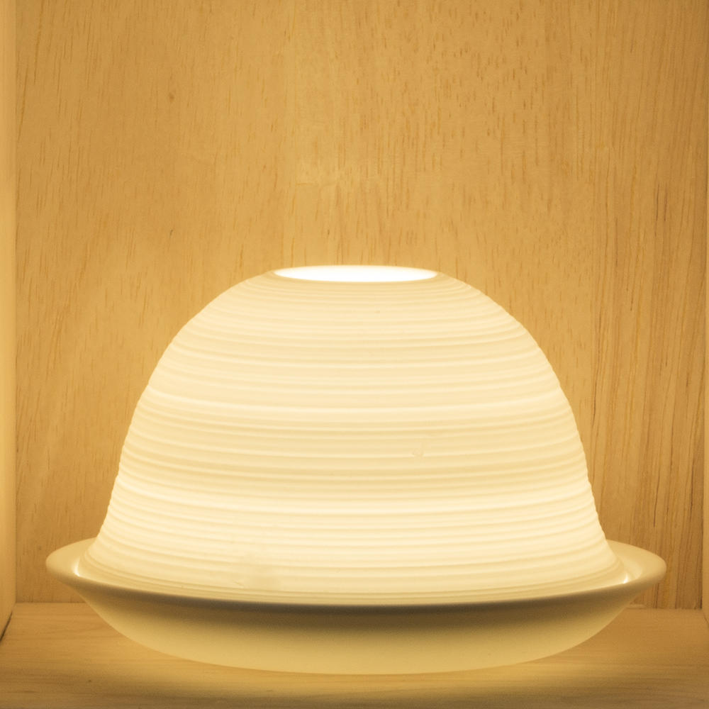 Nordic Lights LED Light For Bone Porcelain Candle Shade Gifts