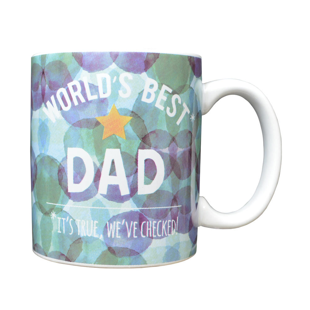 The World's Best Dad Ceramic Mug In Gift Box Gifts