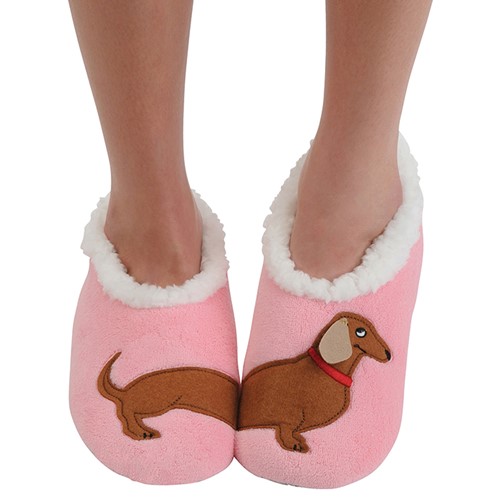 ladies dachshund slippers