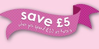 Save £5 when you spend £20
