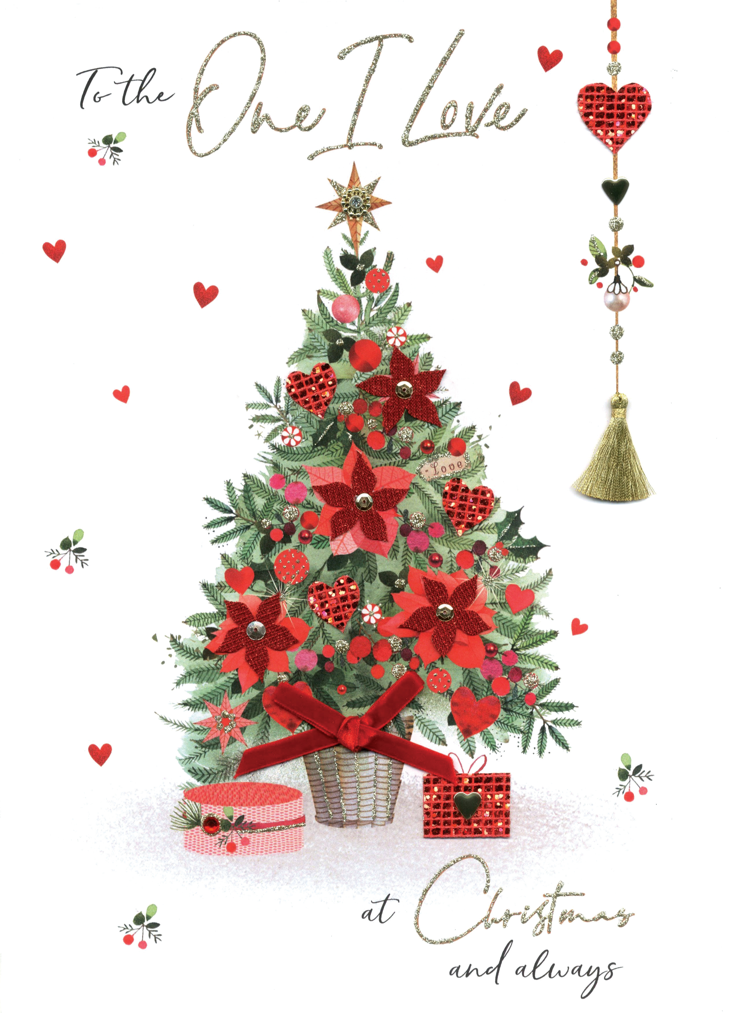 Christmas Greeting For Love - Fire Valentine - All About Love