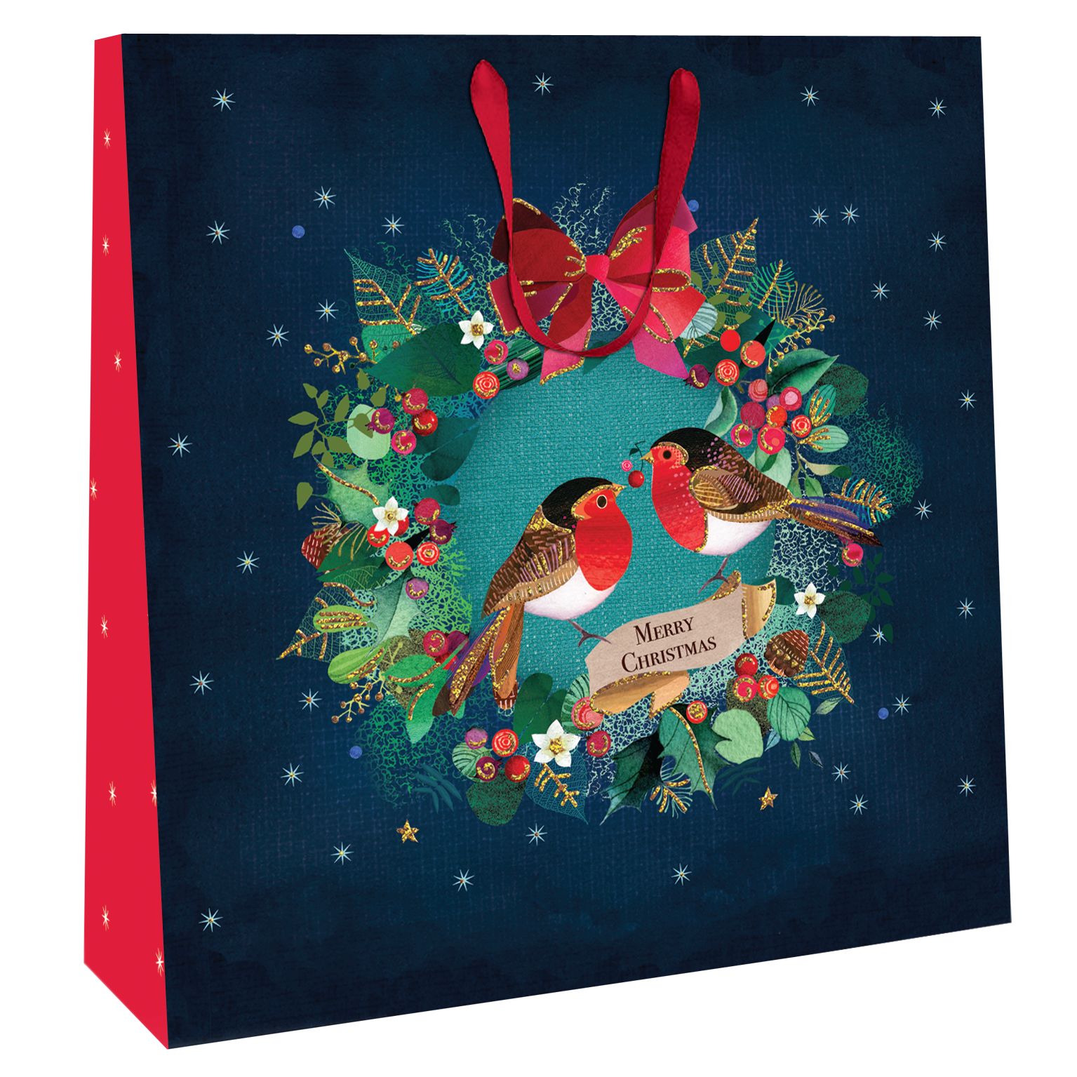Someone Special Wreath Tea Cakes /& Gifts Design Christmas Card Lovely Verse