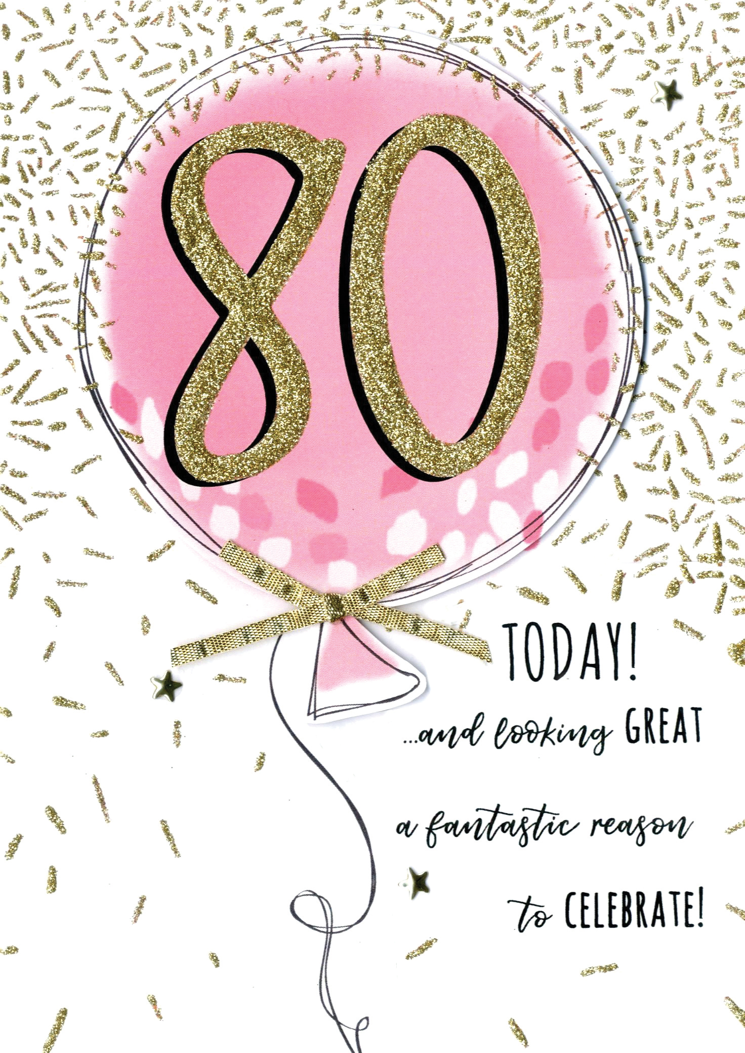 What To Write In A Female 80th Birthday Card - Printable Templates Free