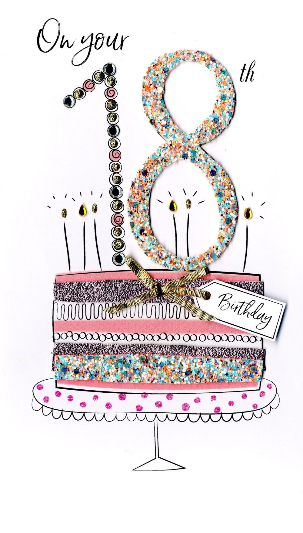 18th-birthday-card-18-card-for-teenage-girl-18th-celebration-etsy