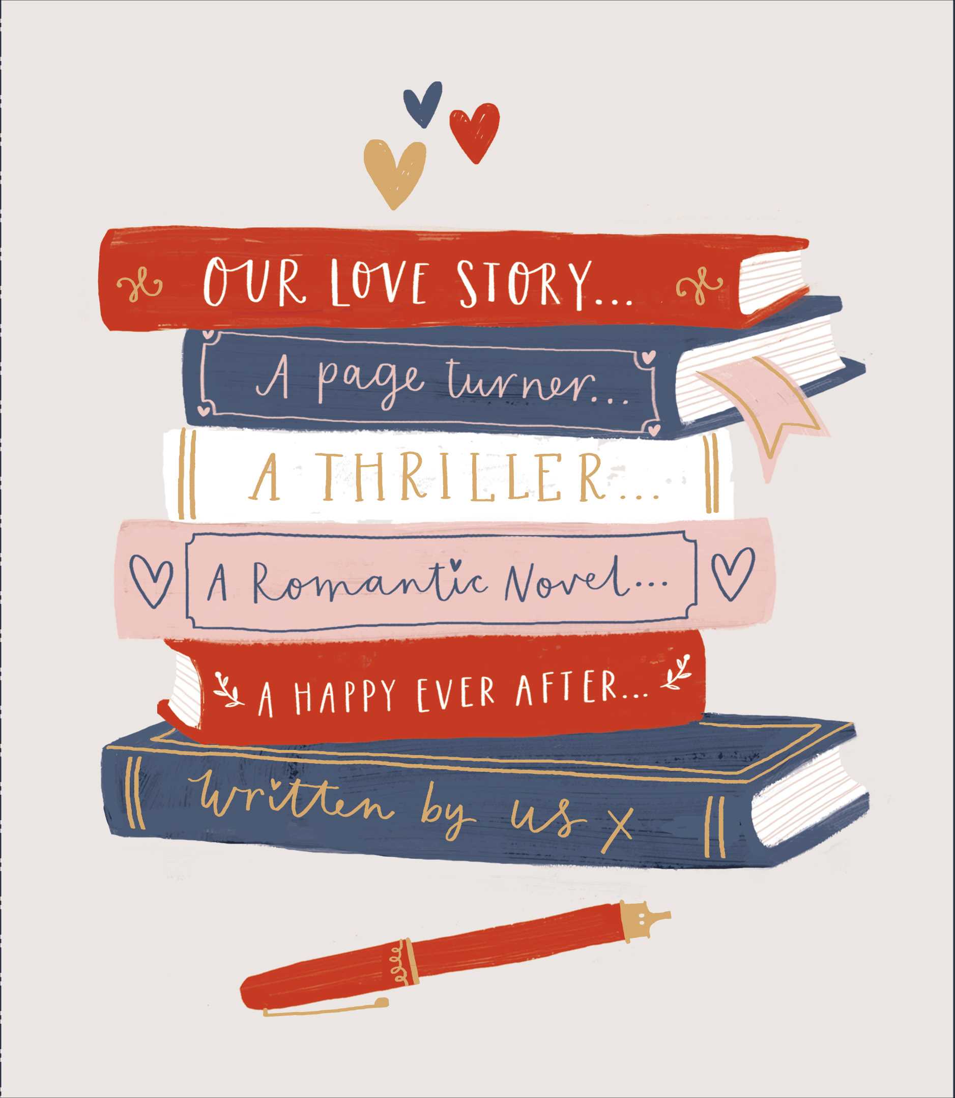Love Story Written By Us Embellished Valentine's Day ...