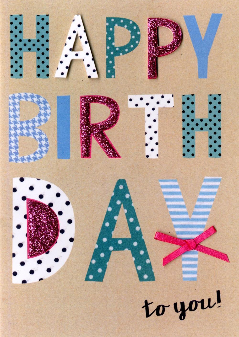 Happy Birthday Card For Woman