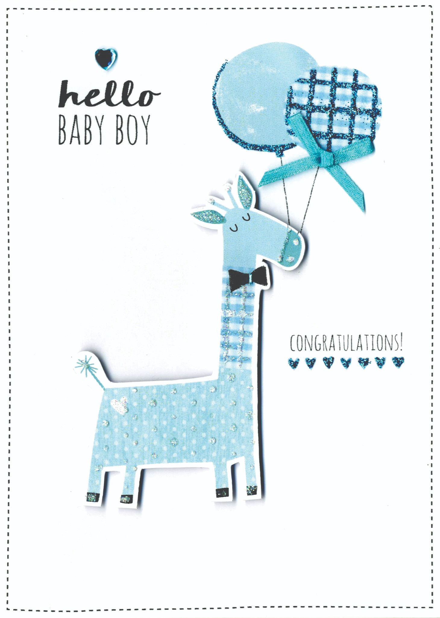 Baby Boy Congratulations New Baby Greeting Card Second Nature Yours ...