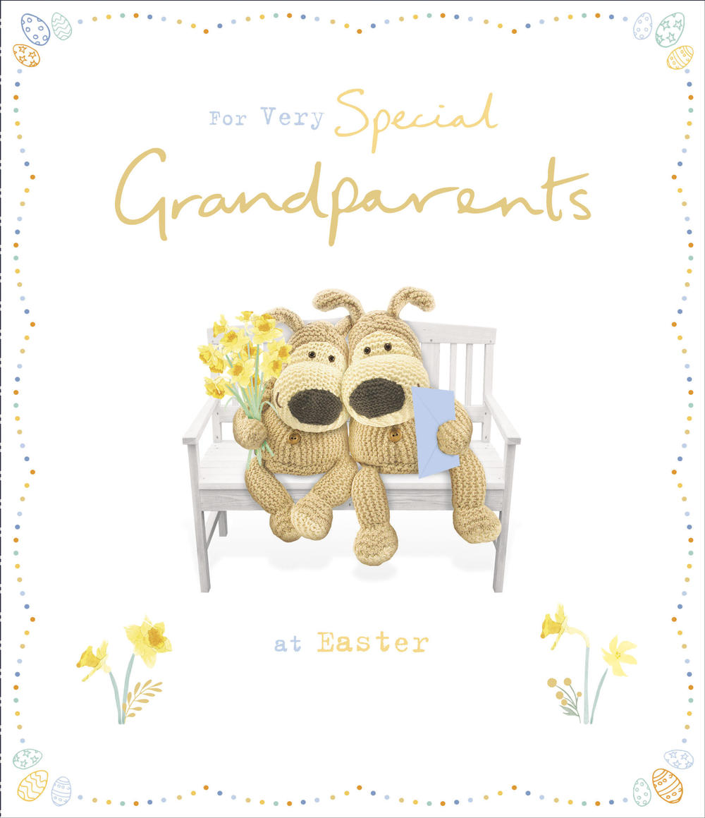 Boofle For Very Special Grandparents Easter Greeting Card Cards